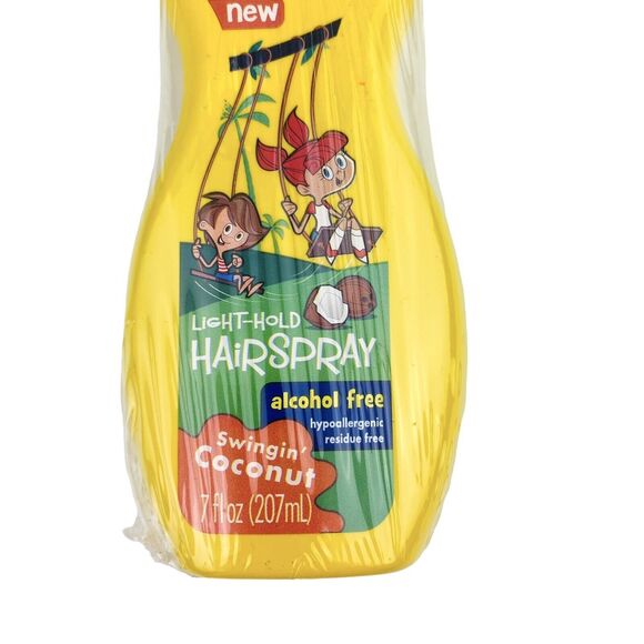 Suave Kids Hairspray Swingin’ Coconut Light Hold Non-Aerosol Spray 7 oz HTF NOS - Picture 2 of 6